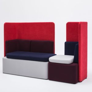 Minkštasuoliai krėslai - modulinė sofa KAIVA